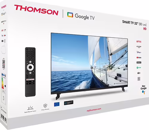 Televisor 32` Thomson 32HG2S14 Google TV HD Peana 2 Posiciones | 4050100330 | 9120106662153 imagen 5