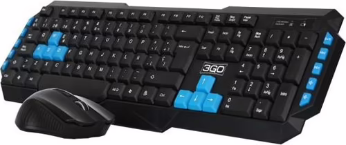3GO COMBODRILEH2 teclado Ratón incluido Juego USB QWERTY Negro | 8436531559885 imagen 2