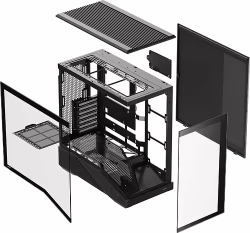 ABYSM Gaming Caja ATX Arian Frame A400 Black | AB123533 | 8436617921506 imagen 7