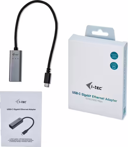 Adaptador i-tec Metal USB-C Gigabit Ethernet Adapter C31METALGLAN | 8595611701870 imagen 7