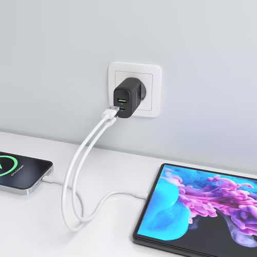 Cargador Pared AISENS 30W USB-A USB-C Negro (A110-0924) | 8435739902684 imagen 6