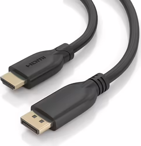 AISENS A125-0921 adaptador de cable de vídeo 7 m DisplayPort HDMI Negro | 8435739902653 imagen 3