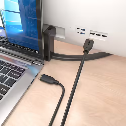 AISENS A125-0921 adaptador de cable de vídeo 7 m DisplayPort HDMI Negro | 8435739902653 imagen 5