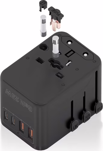 Cargador Pared AISENS para Viaje 25W (ASPS-2A2C08-BK) | 8435739902974 imagen 3