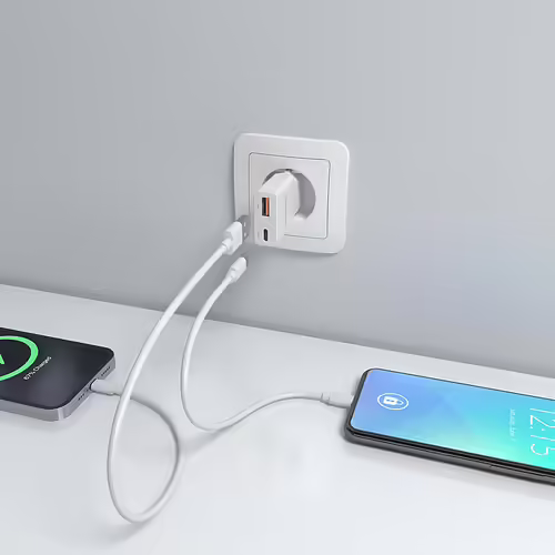 AISENS ASCH-30W2P046-W cargador de dispositivo móvil Cámara digital, MP3, MP4, | 8435739902530 imagen 5