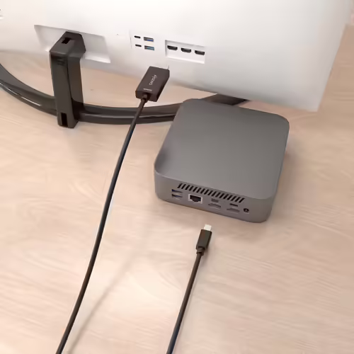 Cable AISENS Mini DP/M a HDMI/M 0.6m Negro (A125-0885) | 8435739901977 imagen 5