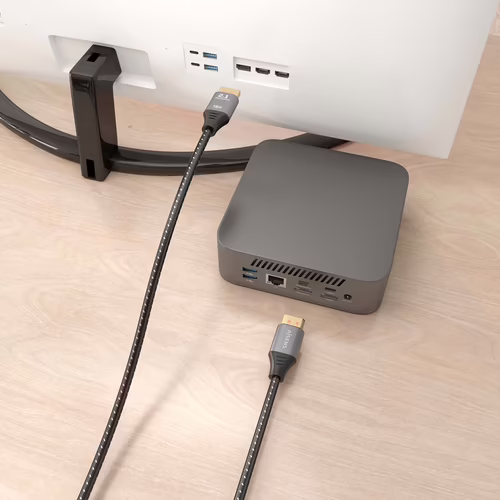 AISENS Cable DisplayPort V2.1 16K@60Hz 80 Gbps, DP/M-DP/M, Negro, 2.0m | A158-0903 | 8435739902196 imagen 5