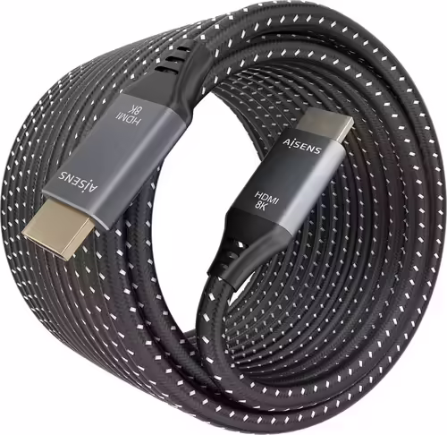 Cable AISENS HDMI/M a HDMI/M 7m Gris/Negro (A150-0877) | 8435739901625 imagen 2