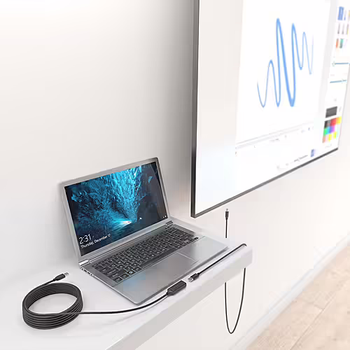 AISENS Cable USB 2.0 Prolongador con Amplificador, Tipo A/M-A/H, Negro, 10m | A101-0915 | 8435739902516 imagen 5