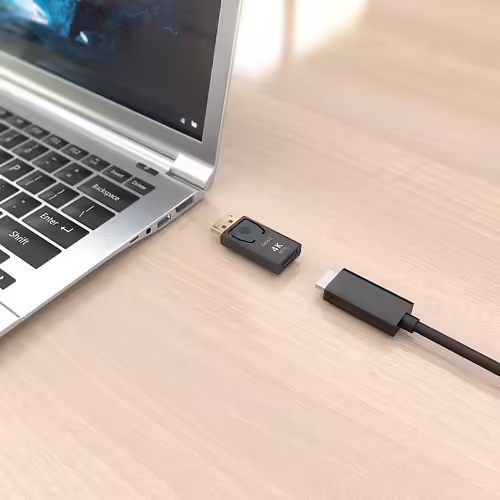 AISENS Conversor DisplayPort a HDMI 4K@60HZ, DP/M-HDMI/H, Negro | A125-0908 | 8435739902240 imagen 5