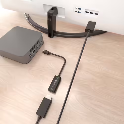 AISENS Conversor MINI DP a HDMI 4K@60Hz, MINI DP/M-HDMI/H, Negro, 15cm | A125-0904 | 8435739902202 imagen 6