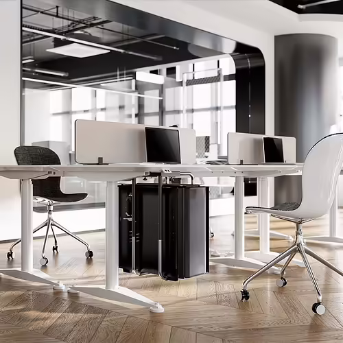 AISENS Soporte Altura Personalizable Para Cpu Por Debajo De Escritorio | MPC08-337 | 8435739902448 imagen 5