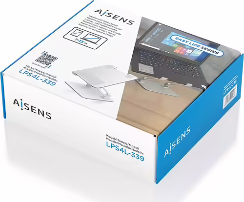AISENS Soporte de Sobremesa 7-13 Ajustable Para Portatil / Tablet, Plata | LPS4L-339 | 8435739902486 imagen 7