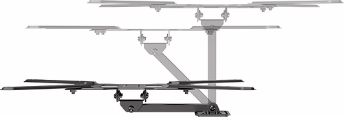 AISENS Soporte Eco Giratorio, Inclinable Para Monitor/TV 30kg (2 Pivotes) De 23` | WT65TSE-415 | 8435739904107 imagen 3