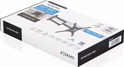 AISENS Soporte Eco Giratorio, Inclinable y Nivelable para Monitor/TV 35kg de 23` | WT65TSLE-383 | 8435739903247 imagen 6