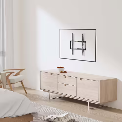 AISENS Soporte Eco Inclinable Para Monitor/TV 45Kg de 32-75``, Negro | WT75T-391 | 8435739903551 imagen 3