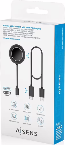 Adaptador AISENS USB-C a HDMI Negro(ASWL-H2KC30M004-BK) | 8435739902967 imagen 8