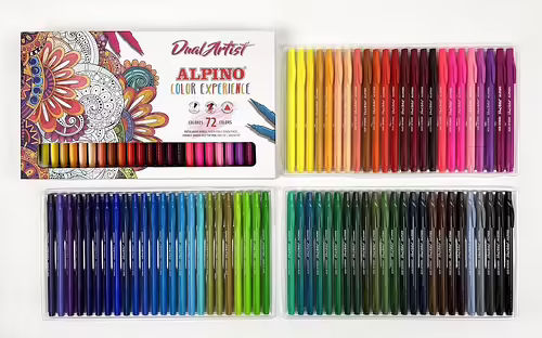 Alpino Estuche 72 rotulares Dual Artist Color Experience | AR000197 | 8413240612025 imagen 2