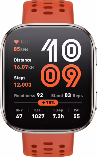 Amazfit Bip 6 Red 5 cm (1.97``) AMOLED Digital 390 x 450 Pixeles Pantalla tácti | W2435EU5N | 6970100377859 imagen 3