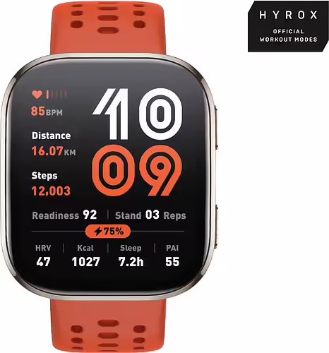 Amazfit Bip 6 Red 5 cm (1.97``) AMOLED Digital 390 x 450 Pixeles Pantalla tácti | W2435EU5N | 6970100377859 imagen 7