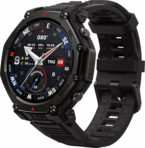 Amazfit T-Rex 3 Pro 3,81 cm (1.5``) AMOLED 48 mm Digital 480 x 480 Pixeles Panta | W2443EU1N | 6972596109280 imagen 6