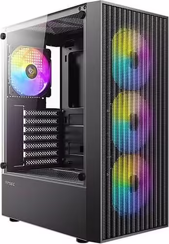 Antec AX27 RGB Midi Tower Negro | 0-761345-10205-6 | 761345102056 imagen 6