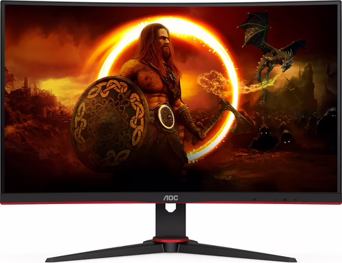 Monitor Gaming AOC 24`` VA FHD Curvo Negro (C24G2AE/BK) | 4038986148207 imagen 3
