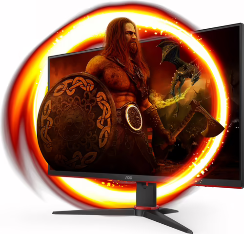 AOC G2 24G2ZE/BK LED display 60,5 cm (23.8``) 1920 x 1080 Pixeles Full HD Negro, | 4038986147361 imagen 2