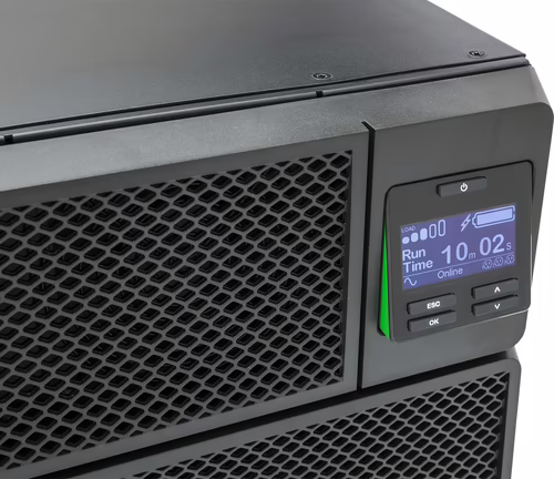 APC Smart-UPS On-Line Doble conversión (en lÍ­nea) 5000 VA 4500 W 10 salidas  | SRT5KRMXLI | 0731304301196 imagen 4