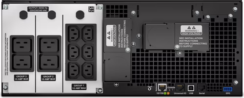APC Smart-UPS Doble conversión (en lÍ­nea) 6000 VA 6000 W 10 salidas AC Negro | SRT6KRMXLI-6W | 0731304308515 imagen 2