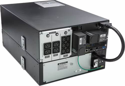 APC Smart-UPS Doble conversión (en lÍ­nea) 6000 VA 6000 W 10 salidas AC Negro | SRT6KRMXLI-6W | 0731304308515 imagen 5