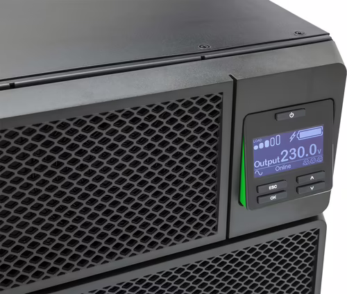APC Smart-UPS Doble conversión (en lÍ­nea) 6000 VA 6000 W 10 salidas AC Negro | SRT6KRMXLI-6W | 0731304308515 imagen 6