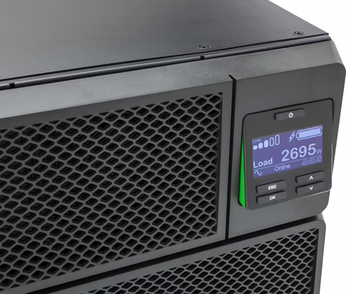 APC Smart-UPS Doble conversión (en lÍ­nea) 6000 VA 6000 W 10 salidas AC Negro | SRT6KRMXLI-6W | 0731304308515 imagen 8