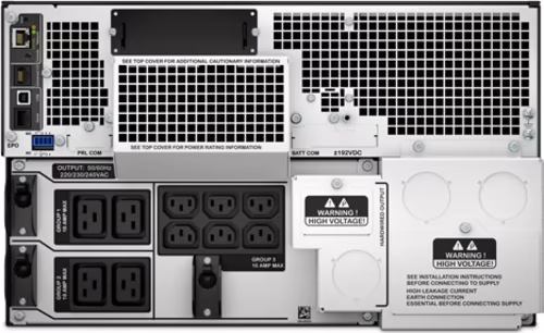 APC Smart-UPS On-Line Doble conversión (en lÍ­nea) 8 kVA 8000 W 10 salidas AC | SRT8KRMXLI | 0731304304296 imagen 4
