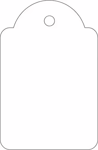 APLI 00391 etiqueta sin adhesivo 500 pieza(s) Blanco Rectángulo | 8410782003915 imagen 2