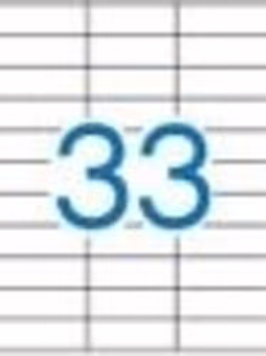 Apli 01270 Etiquetas adhesivas 70 x 25.4mm A4 blanco | 8410782012702 imagen 2