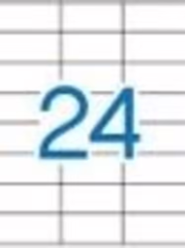 Apli 01272 Etiquetas adhesivas 70 x 35 A4 blanco | 8410782012726 imagen 2