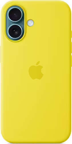 Apple Funda de silicona con MagSafe para el iPhone 16 - Amarillo carambola | MYY73ZM/A | 0195949885068 imagen 2