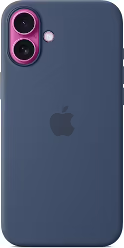Apple Funda de silicona con MagSafe para el iPhone 16 Plus - Azul denim | MYYA3ZM/A | 0195949885129 imagen 3