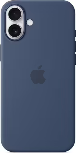 Apple Funda de silicona con MagSafe para el iPhone 16 Plus - Azul denim | MYYA3ZM/A | 0195949885129 imagen 4