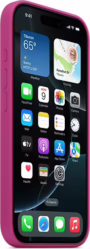 Apple Funda de silicona con MagSafe para el iPhone 16 Pro - Fucsia | MYYN3ZM/A | 0195949885341 imagen 5
