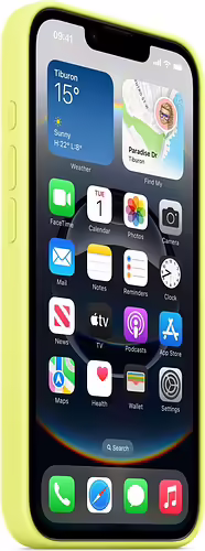 Apple MGYW4ZM/A funda para teléfono móvil 15,5 cm (6.1``) Amarillo | 0195950855265 imagen 3