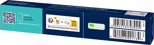 ARCTIC MX-6 Pasta térmica | ACTCP00080A | 4895213703925 imagen 3