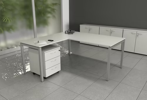 ArtExport Mesa escritorio 120 VENERE 60 blanca | 674@-3 | 2100000262010 imagen 2