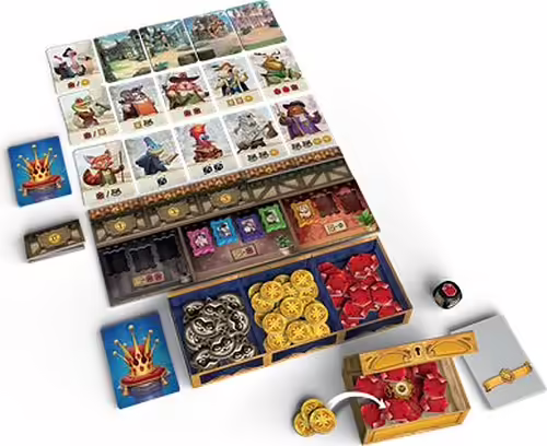 Asmodee For a Crown 30 min Juego De Cartas Lógico | 5425016928424 imagen 2