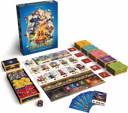 Asmodee For a Crown 30 min Juego De Cartas Lógico | 5425016928424 imagen 3