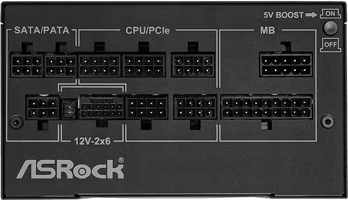 Asrock Phantom Gaming PG-1000G unidad de fuente de alimentación 750 W 20+4 pin | 90-UXP100-GFEAAB | 4710483948565 imagen 4