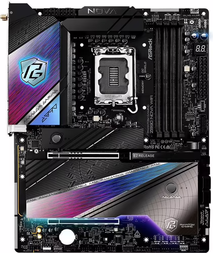 Asrock Phantom Gaming Z890 Nova WiFi Intel Z890 LGA 1851 (Socket V1) ATX | 90-MXBPS0-A0UAYZ | 4710483949708 imagen 2