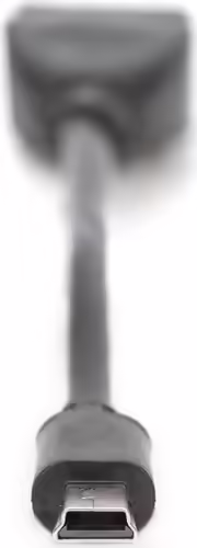 ASSMANN Electronic USB 2.0 OTG 0.2m USB mini B Negro | AK-300310-002-S | 4016032324034 imagen 2