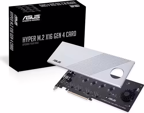 ASUS Hyper M.2 x16 Gen 4 tarjeta y adaptador de interfaz Interno | 90MC08A0-M0EAY0 | 4718017624923 imagen 4